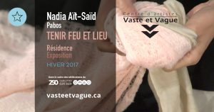 Vaste et Vague | LA CONCORDANCE DES TEMPS | HIVER | Nadia AÏT-SAÏD