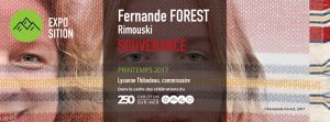 Fernande FOREST | SOUVENANCE | Installation photographique