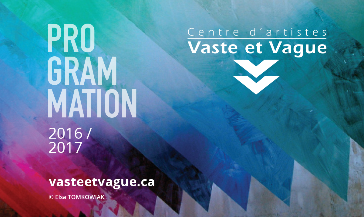 Vaste et Vague PROGRAMMATION 2016-2017