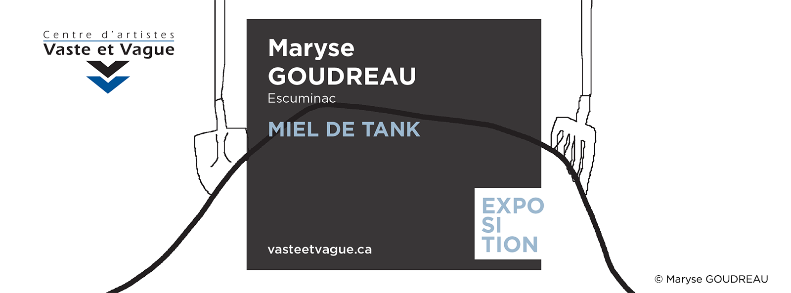 Maryse GOUDREAU, Escuminac MIEL DE TANK | Installation | Centre d'artistes Vaste et Vague