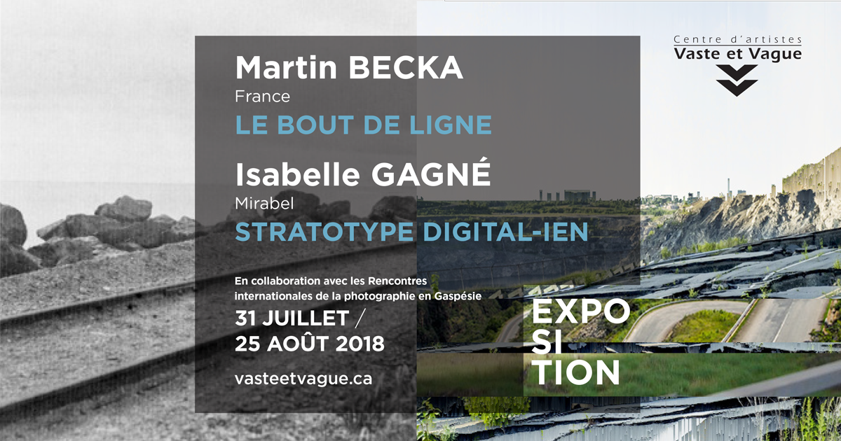 Martin BECKA, France | Isabelle GAGNÉ, Québec | Rencontres internationales de la photographie en Gaspésie