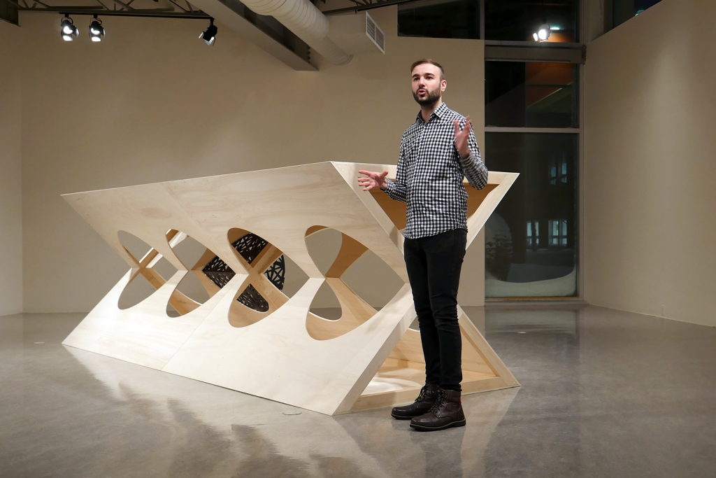 Jeffrey POIRIER | Vernissage de l'exposition « X » | Centre d'artistes Vaste et Vague