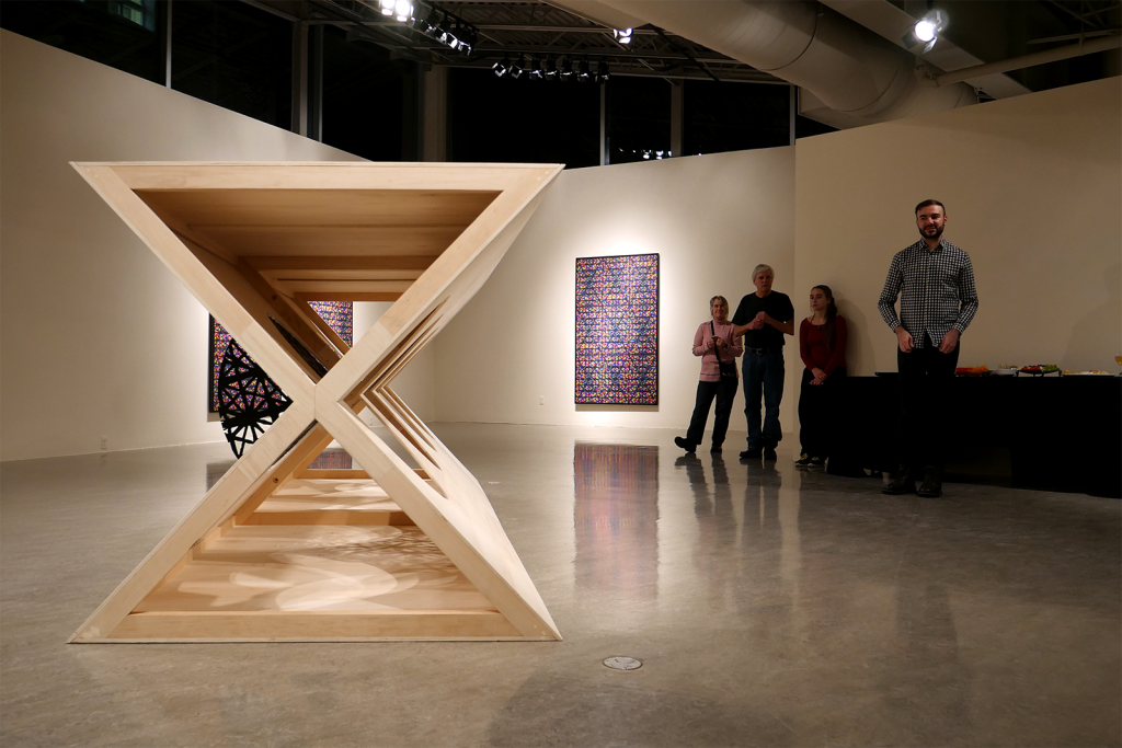 Jeffrey POIRIER | Vernissage de l'exposition « X » | Centre d'artistes Vaste et Vague