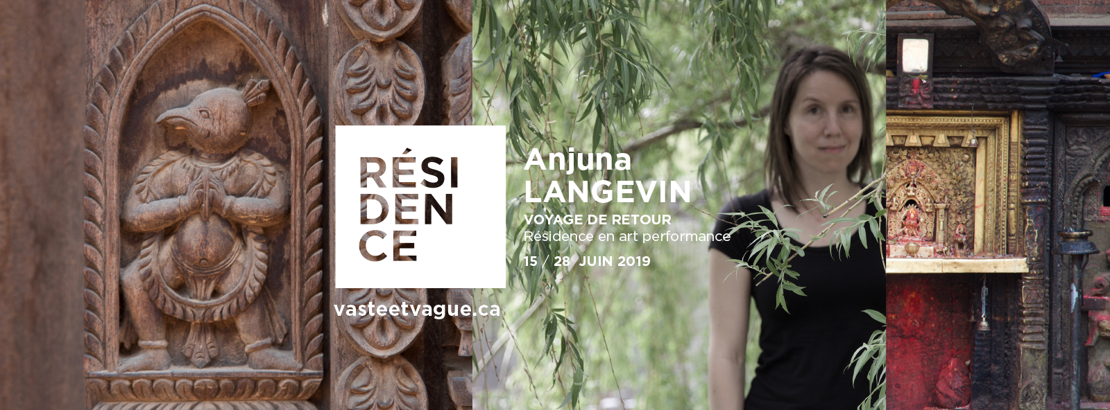 Anjuna LANGEVIN | VOYAGE DE RETOUR | Résidence exposition | Art performance