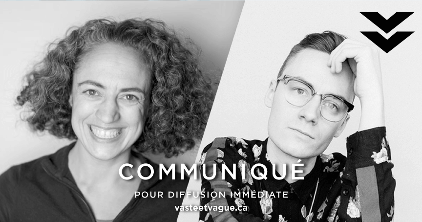 COMMUNIQUÉ : Deux artistes gaspésiens sélectionnés pour une première exposition solo au Centre d’artistes Vaste et Vague
