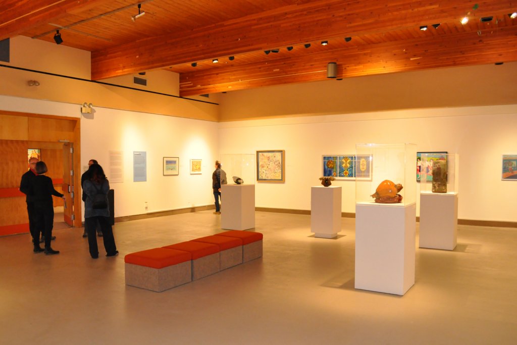 Galerie Colline d’Edmundston Exposition du 50e de la Banque d’œuvre d’art du Nouveau-Brunswick.