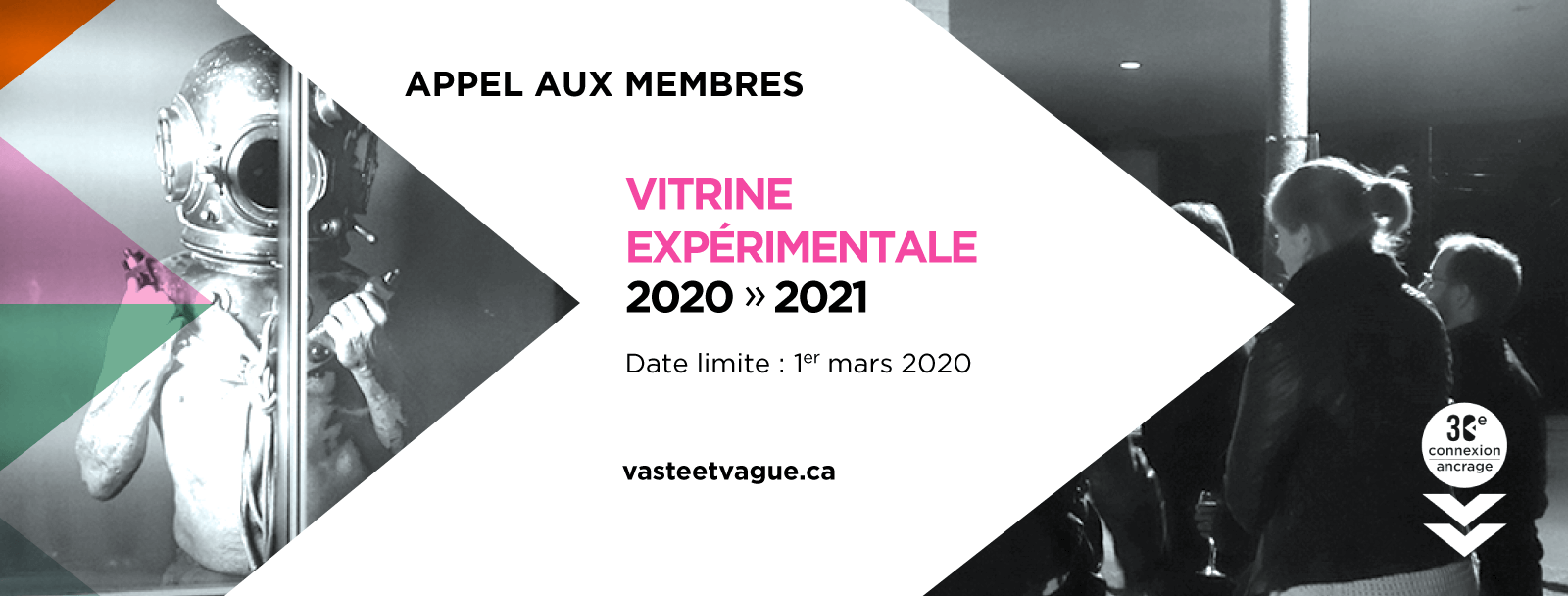 VITRINE EXPÉRIMENTALE 2020-2021 : Appel à projets réservé aux membres