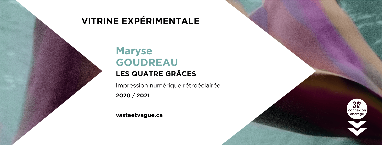 Maryse GOUDREAU | LES QUATRE GRÂCES | Vitrine expérimentale 2020-2021